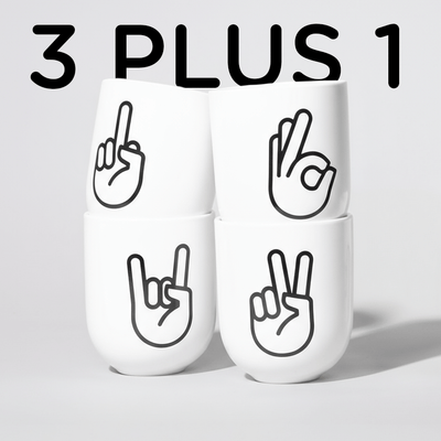 3+1 Becher - Bundle - fyngers
