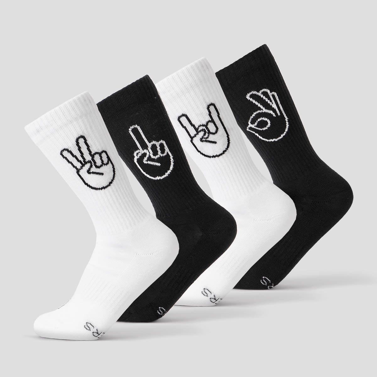 4 Paar Sportsocken – Mix and Match - fyngers