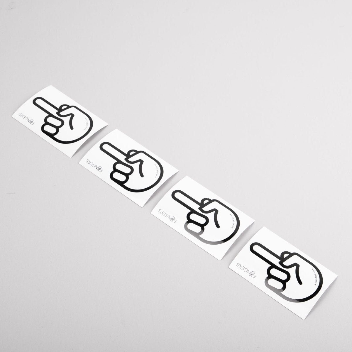 F*ck you – Sticker - fyngers