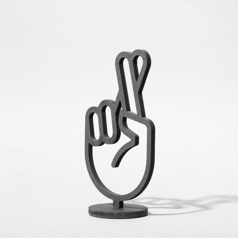 Fingers crossed - Designobjekt S - fyngers