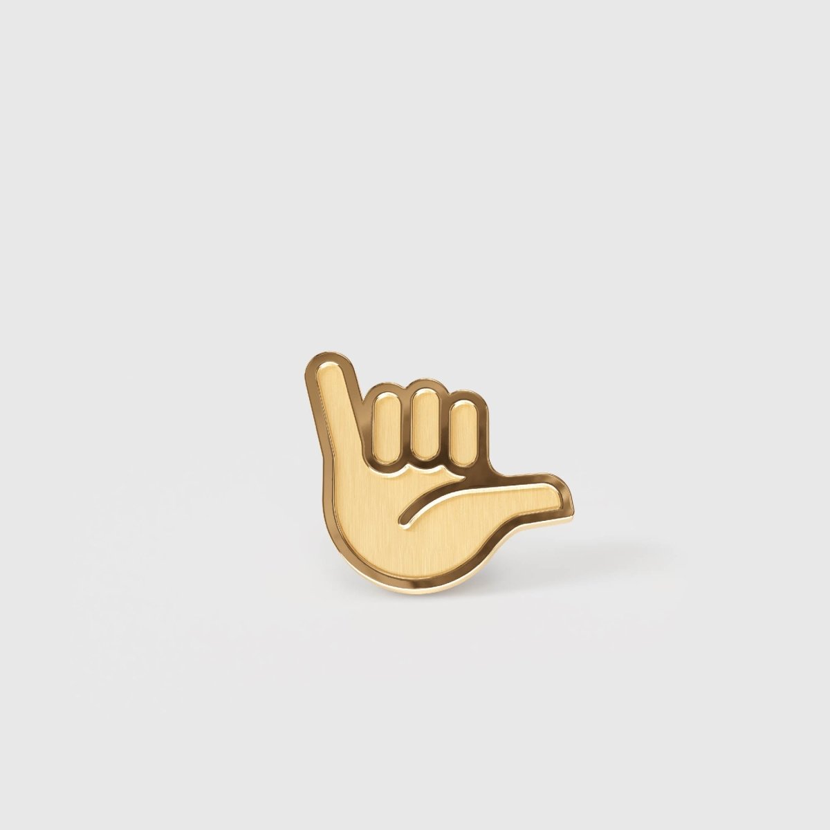 Hang Loose – Ohrstecker – gold - fyngers