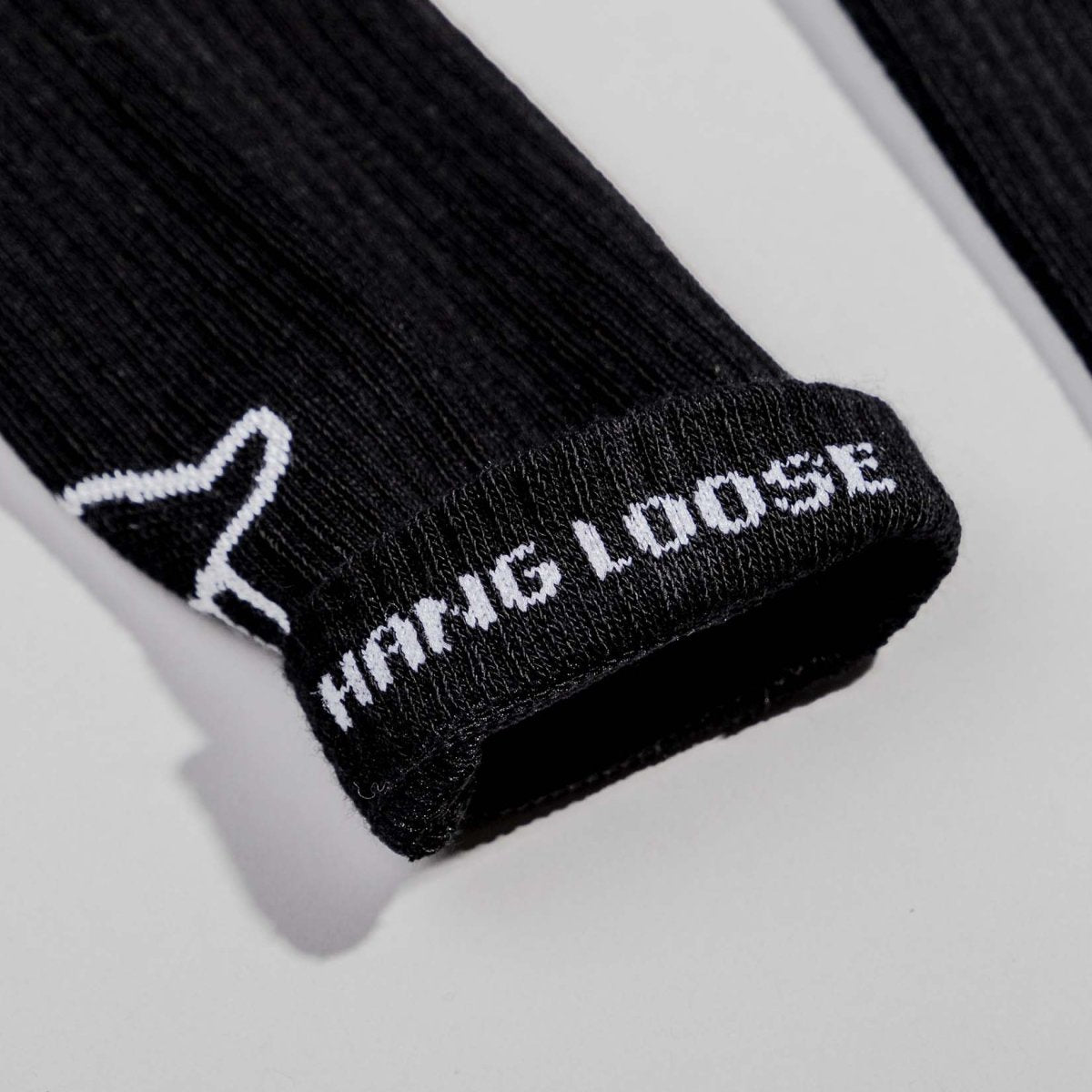 Hang Loose - Sportsocken schwarz - fyngers