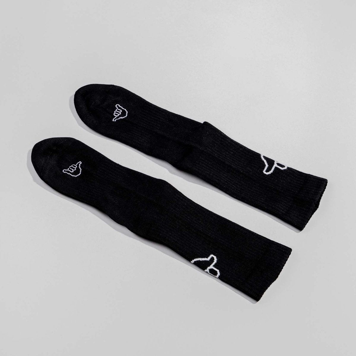 Hang Loose - Sportsocken schwarz - fyngers