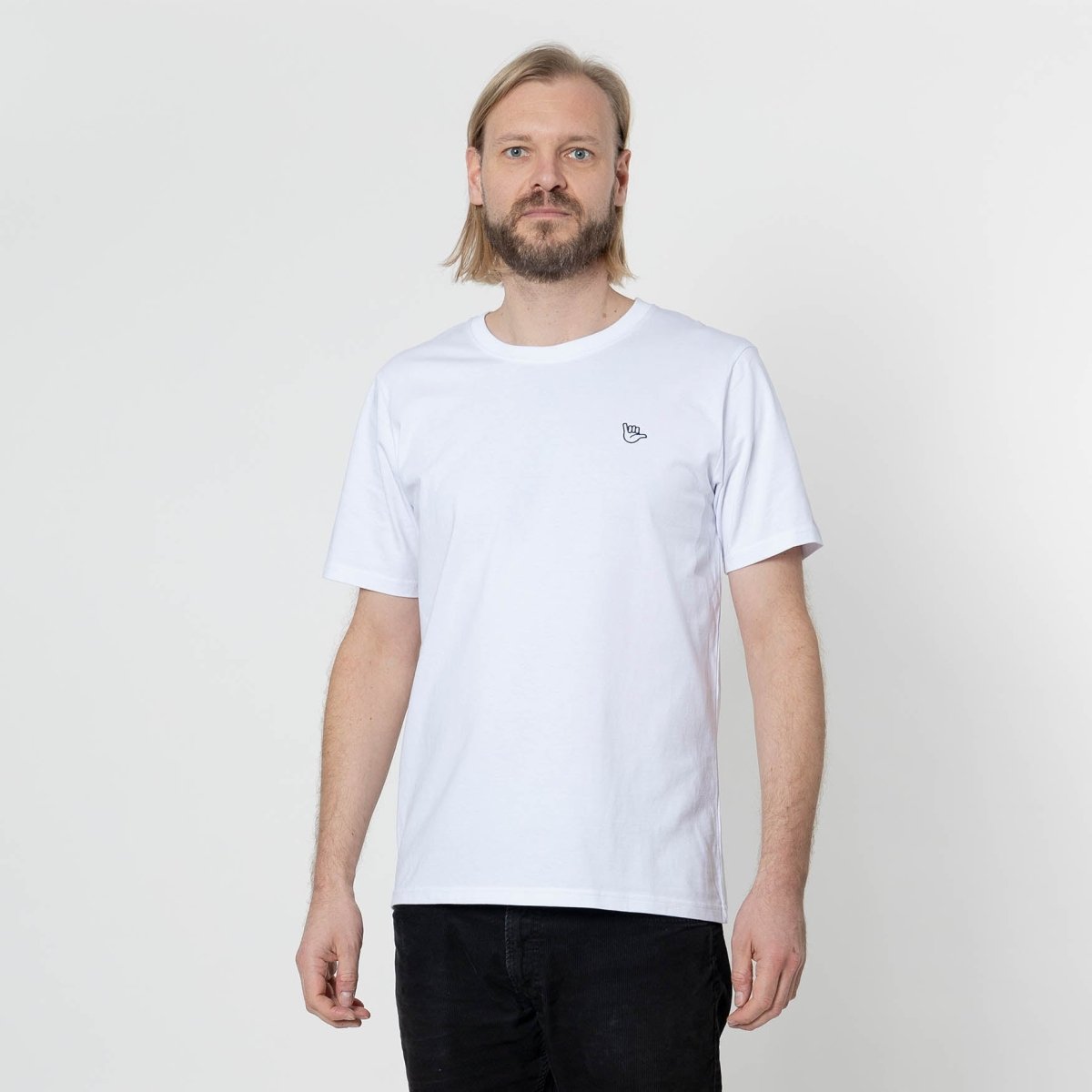 Hang Loose – T-Shirt weiß - fyngers