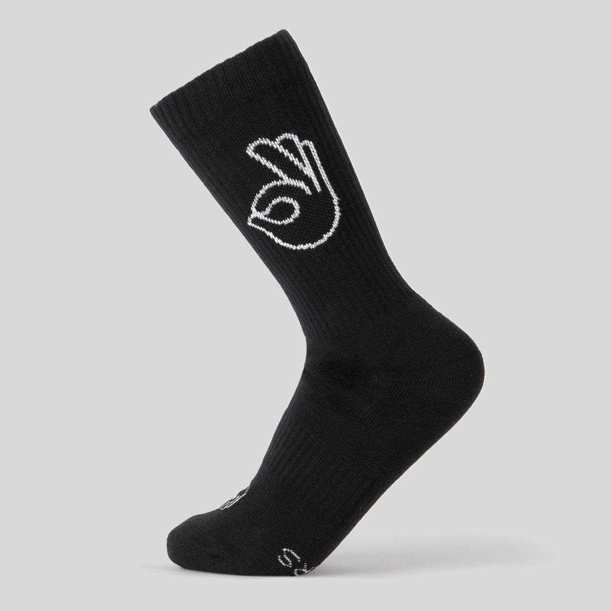 OK - Sportsocken schwarz - fyngers