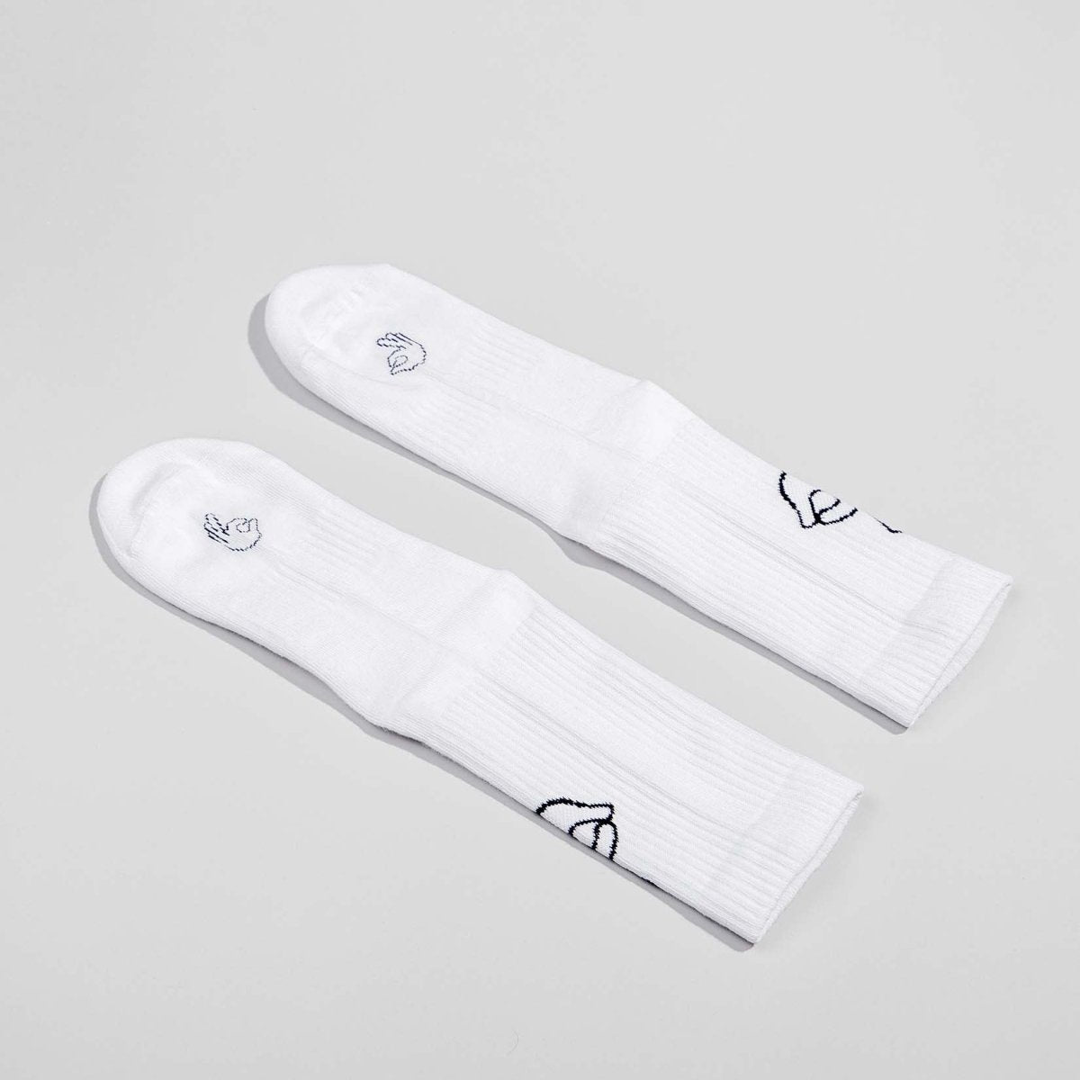 OK - Sportsocken weiß - fyngers