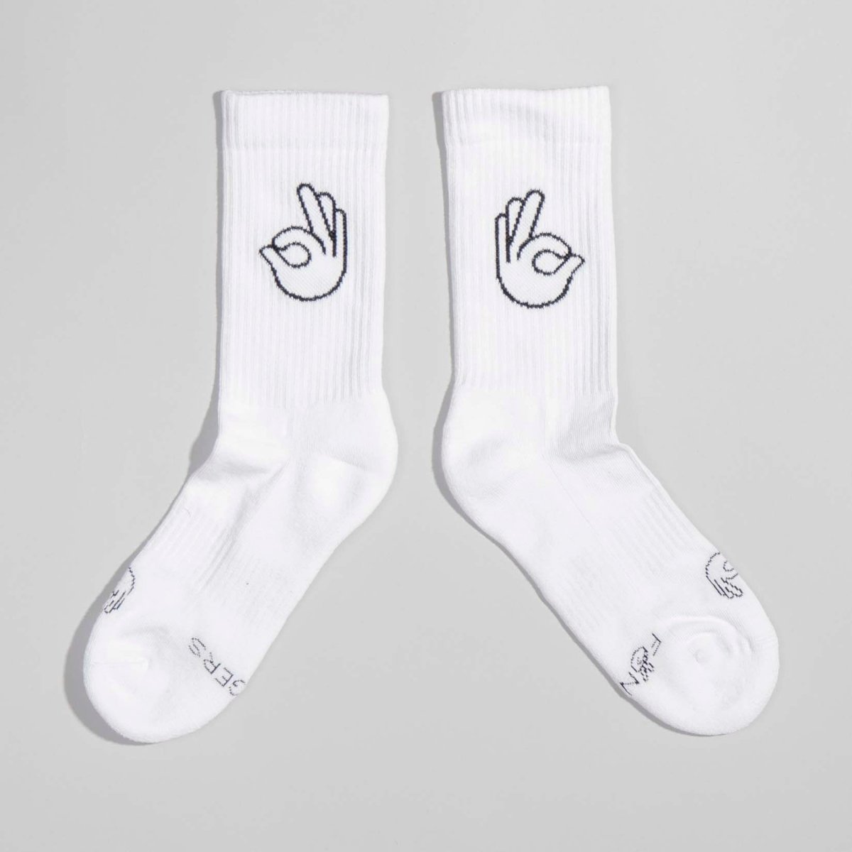 OK - Sportsocken weiß - fyngers