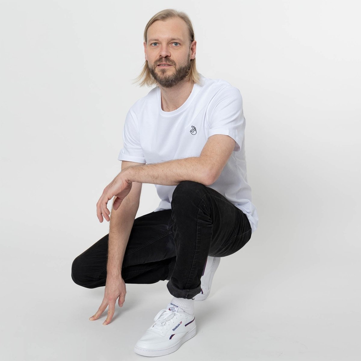 OK – T-Shirt weiß - fyngers