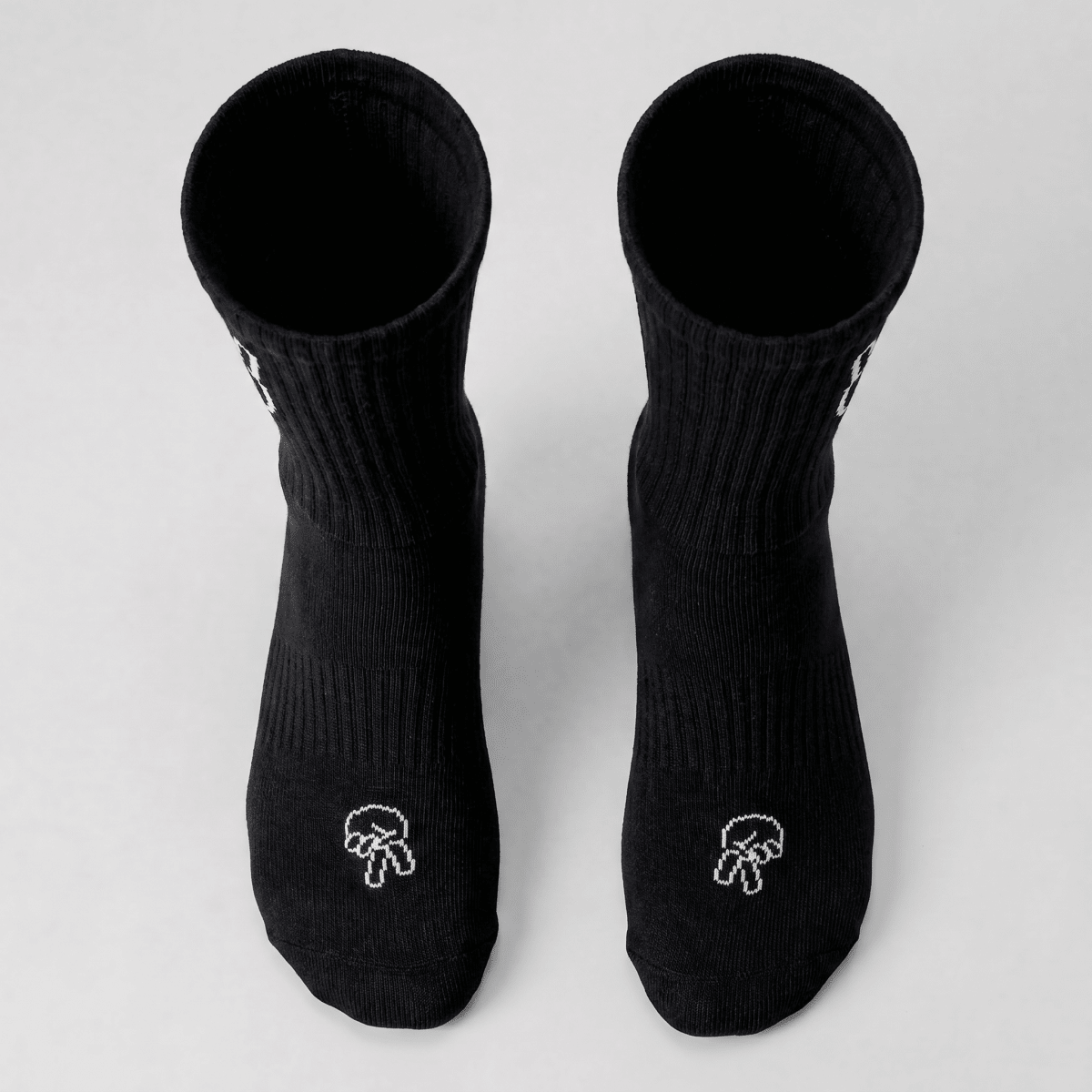 Peace - Sportsocken schwarz - fyngers