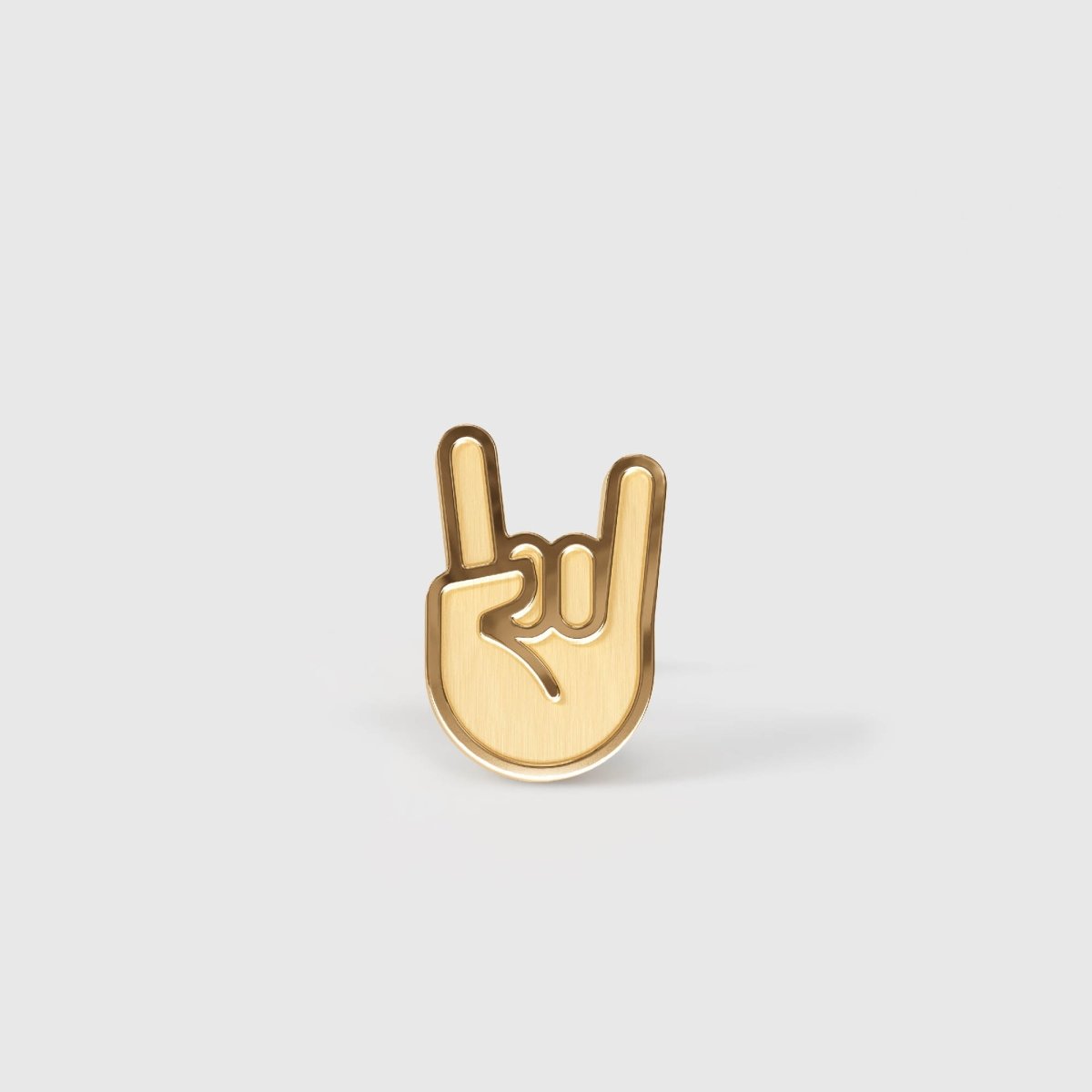 Rock ’n’ Roll – Ohrstecker – gold - fyngers