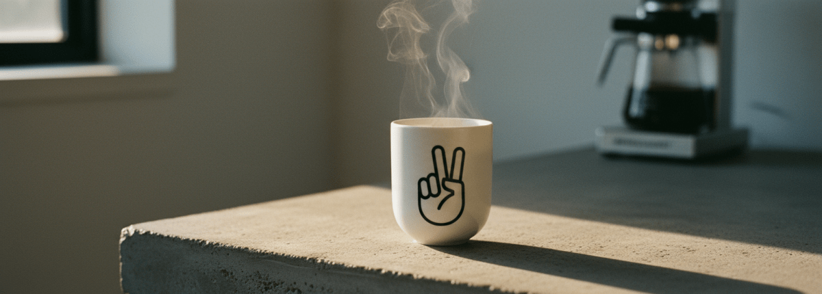 Porzellanbecher - fyngers