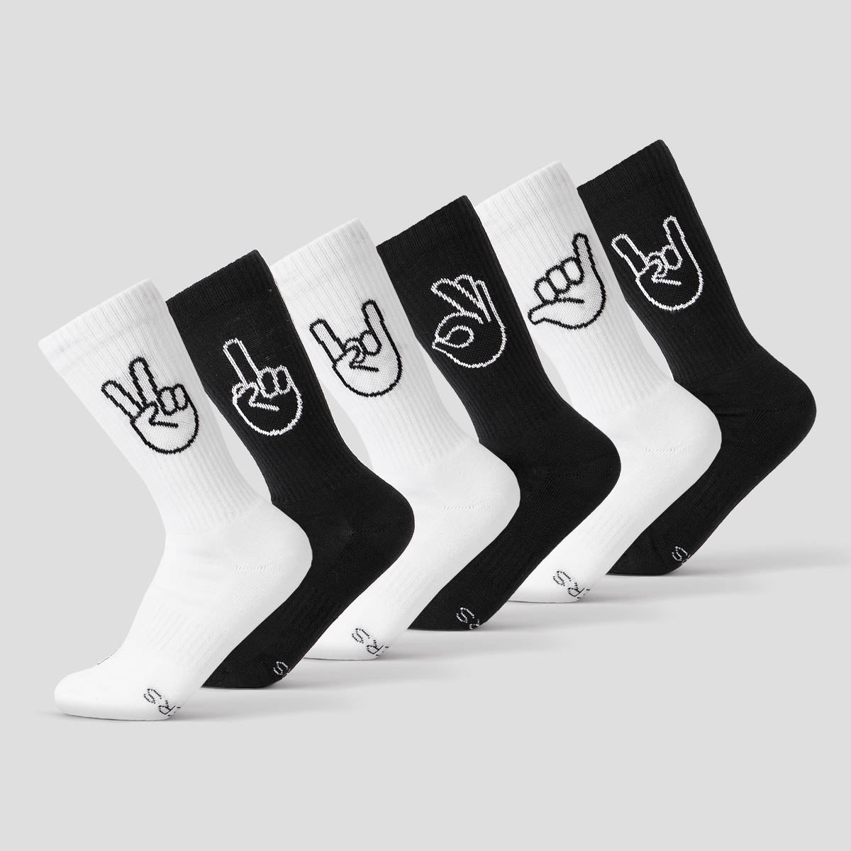 6 Paar Sportsocken – Mix and Match - fyngers