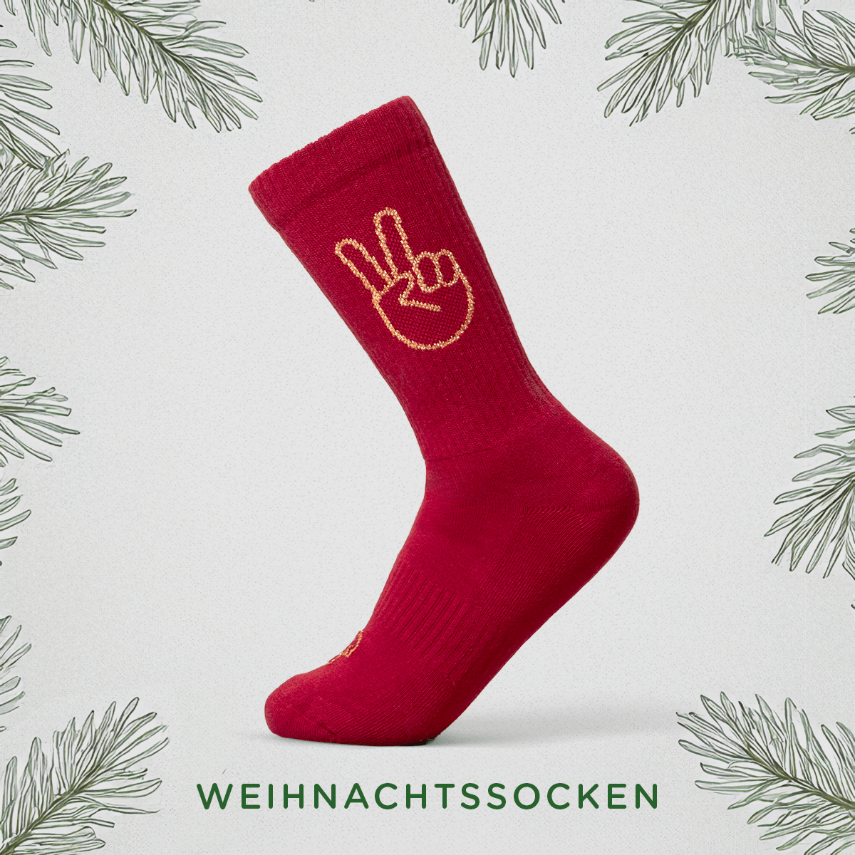 Easy peasy Christmas Socks - fyngers