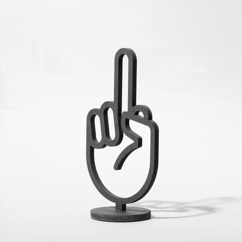 F*ck you - Designobjekt S - fyngers