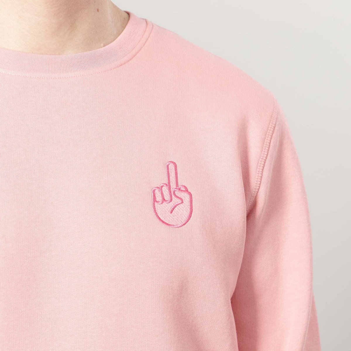 F*CK YOU – Sweatshirt pink - fyngers