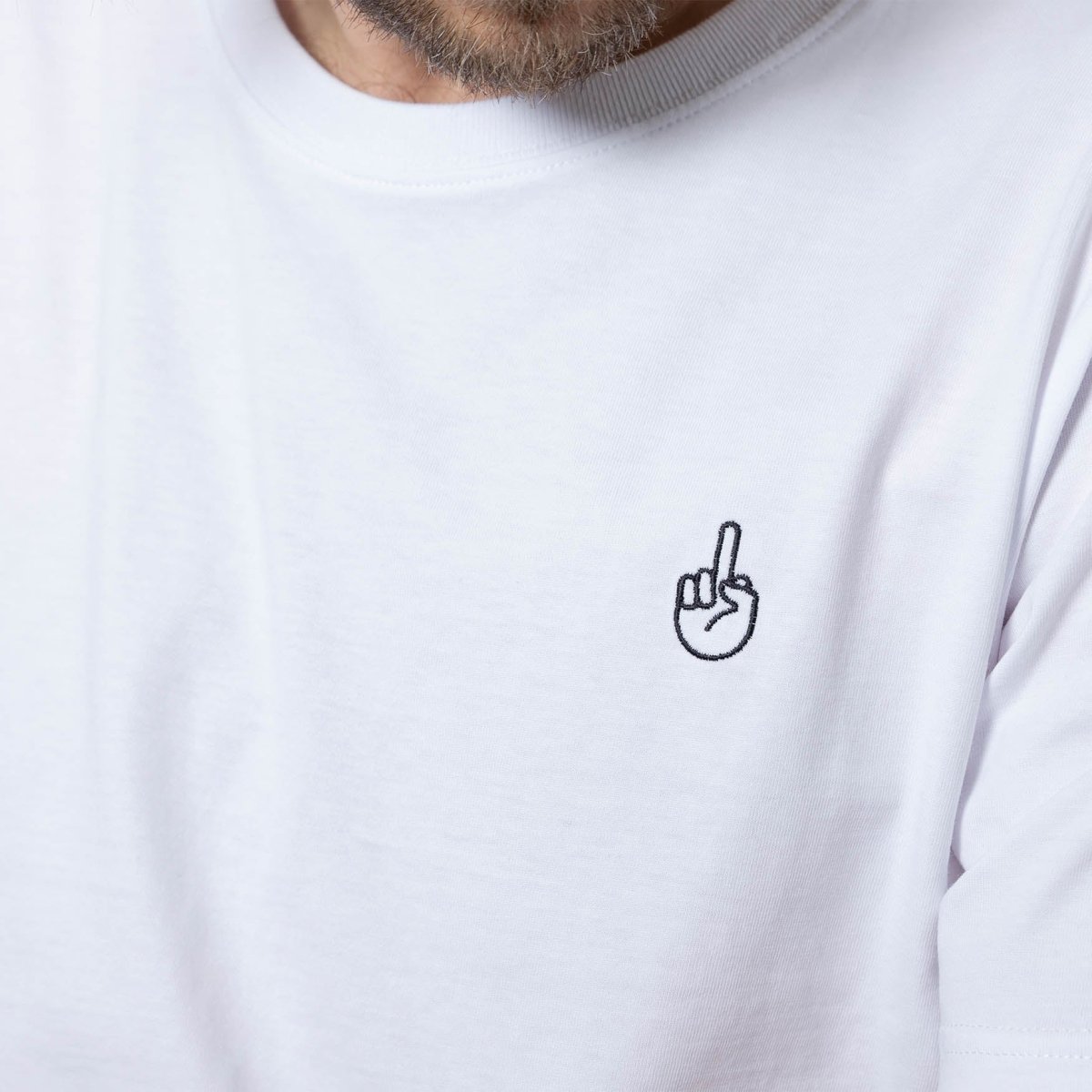 F*ck You – T-Shirt weiß - fyngers
