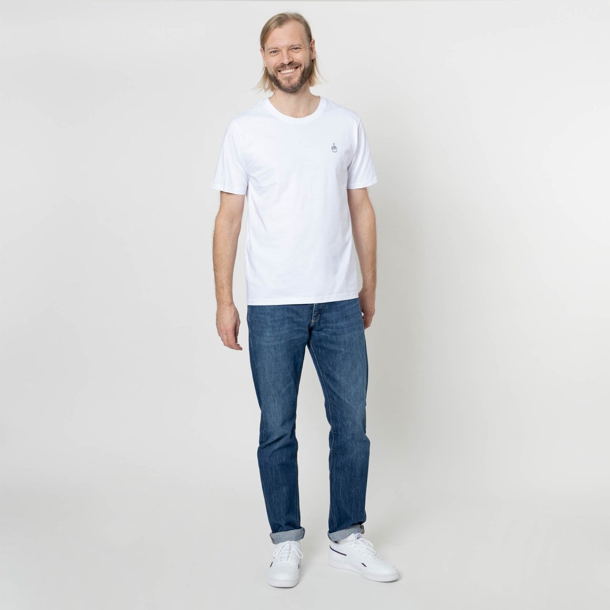 F*ck You – T-Shirt weiß - fyngers