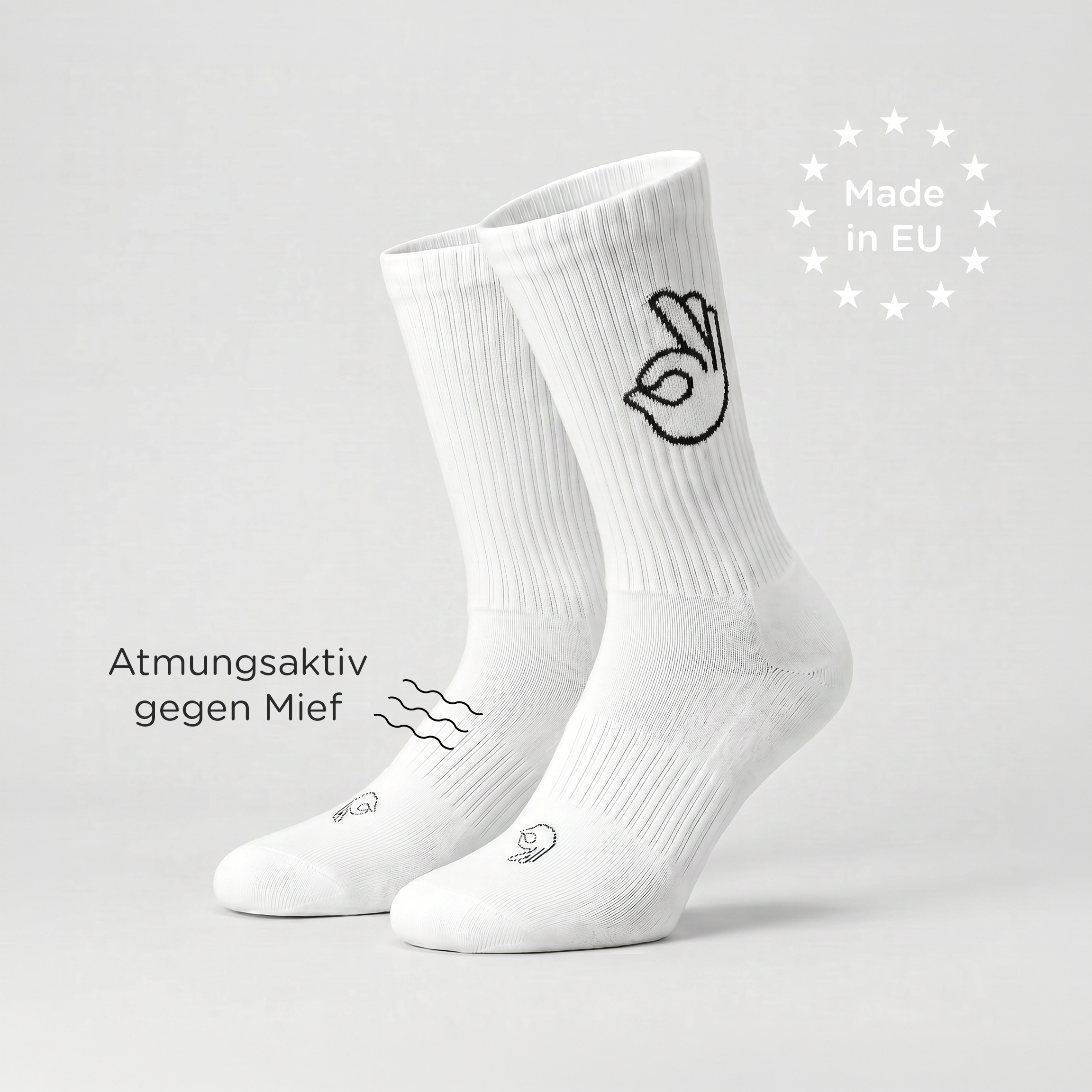OK - Sportsocken weiß