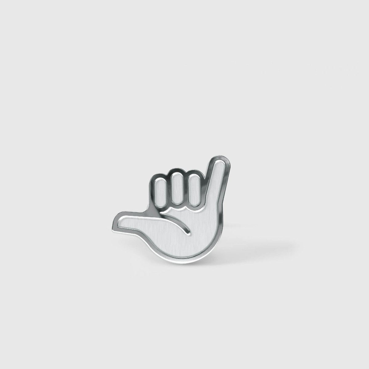 Hang Loose – Ohrstecker – silber - fyngers