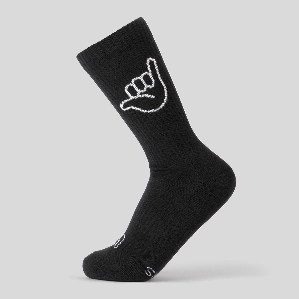Hang Loose - Sportsocken schwarz - fyngers