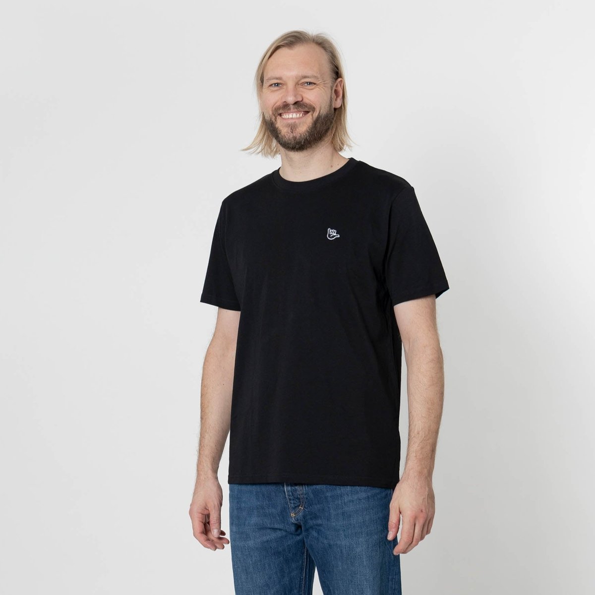 Hang Loose – T-Shirt schwarz - fyngers