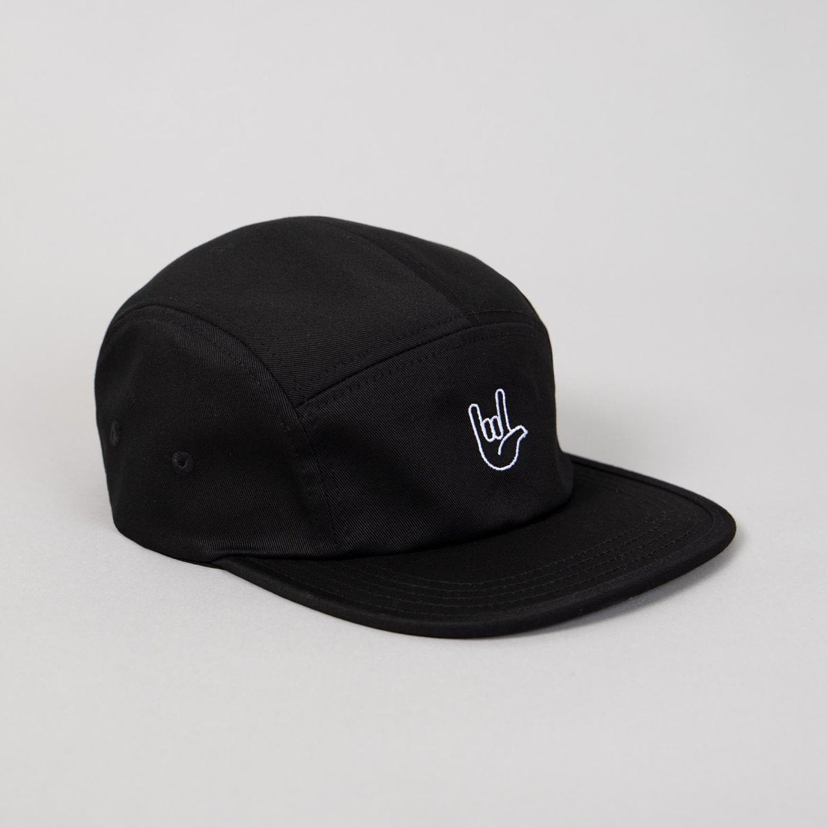 I Love You – Five Panel Cap Schwarz - fyngers