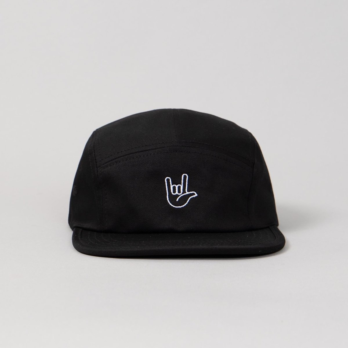 I Love You – Five Panel Cap Schwarz - fyngers