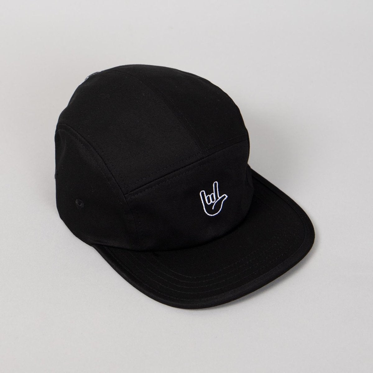 I Love You – Five Panel Cap Schwarz - fyngers