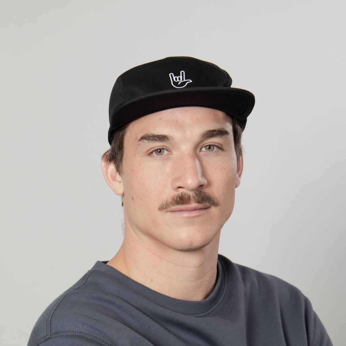 I Love You – Five Panel Cap Schwarz - fyngers