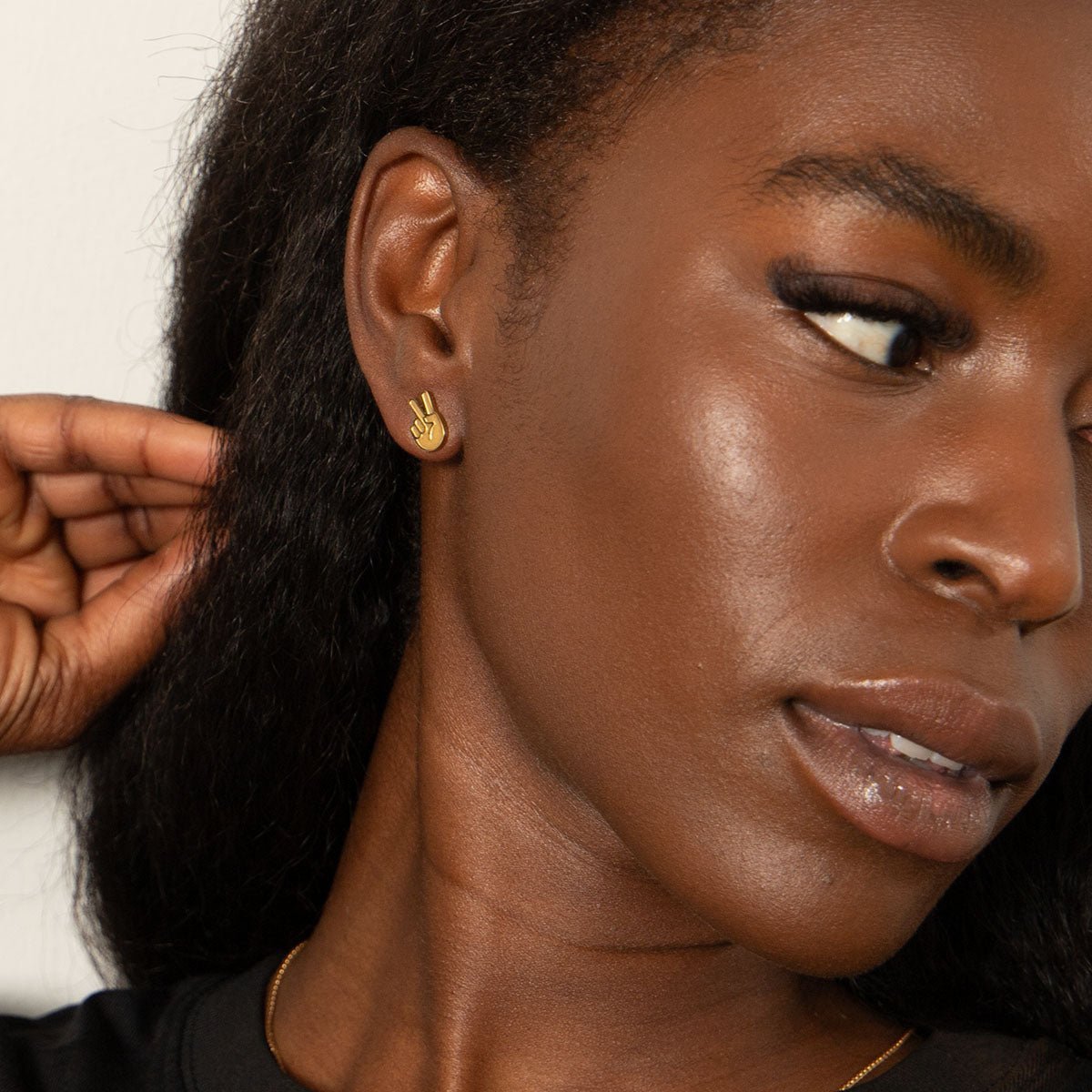 Ohrstecker – gold – Mix and Match - fyngers