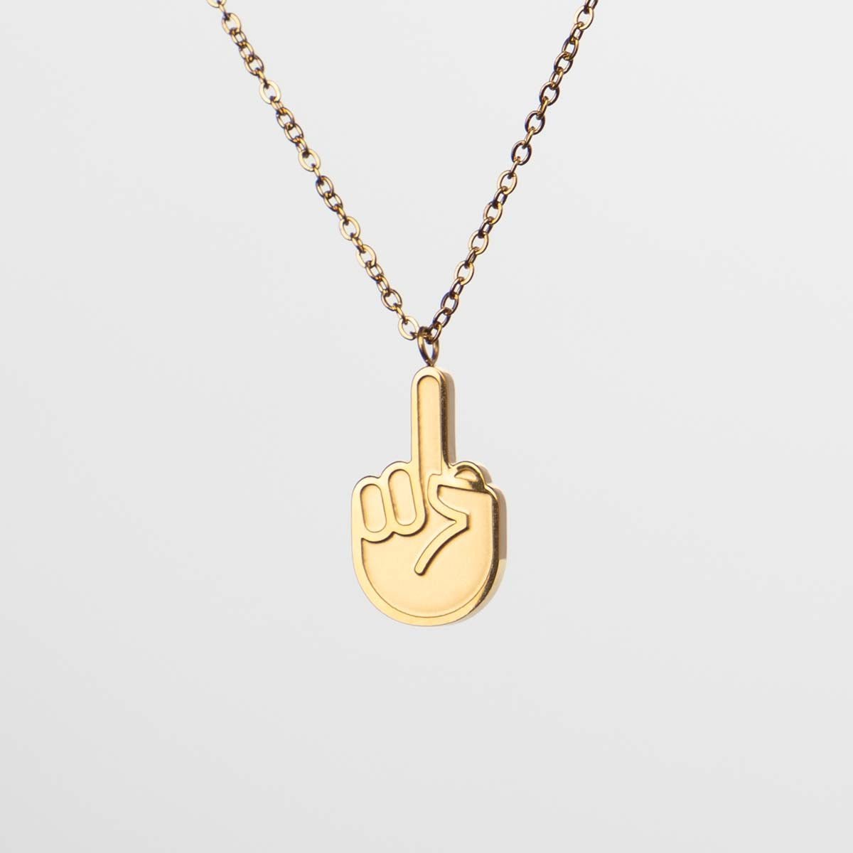 Ohrstecker + Halskette – gold – Mix and Match - fyngers