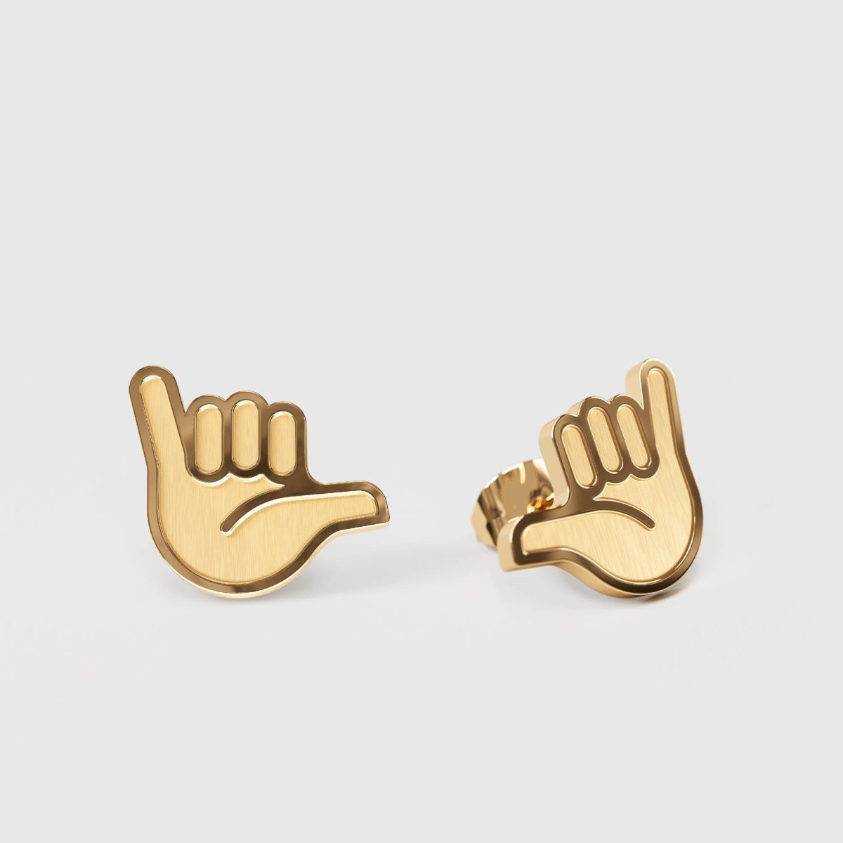 Ohrstecker + Halskette – gold – Mix and Match - fyngers