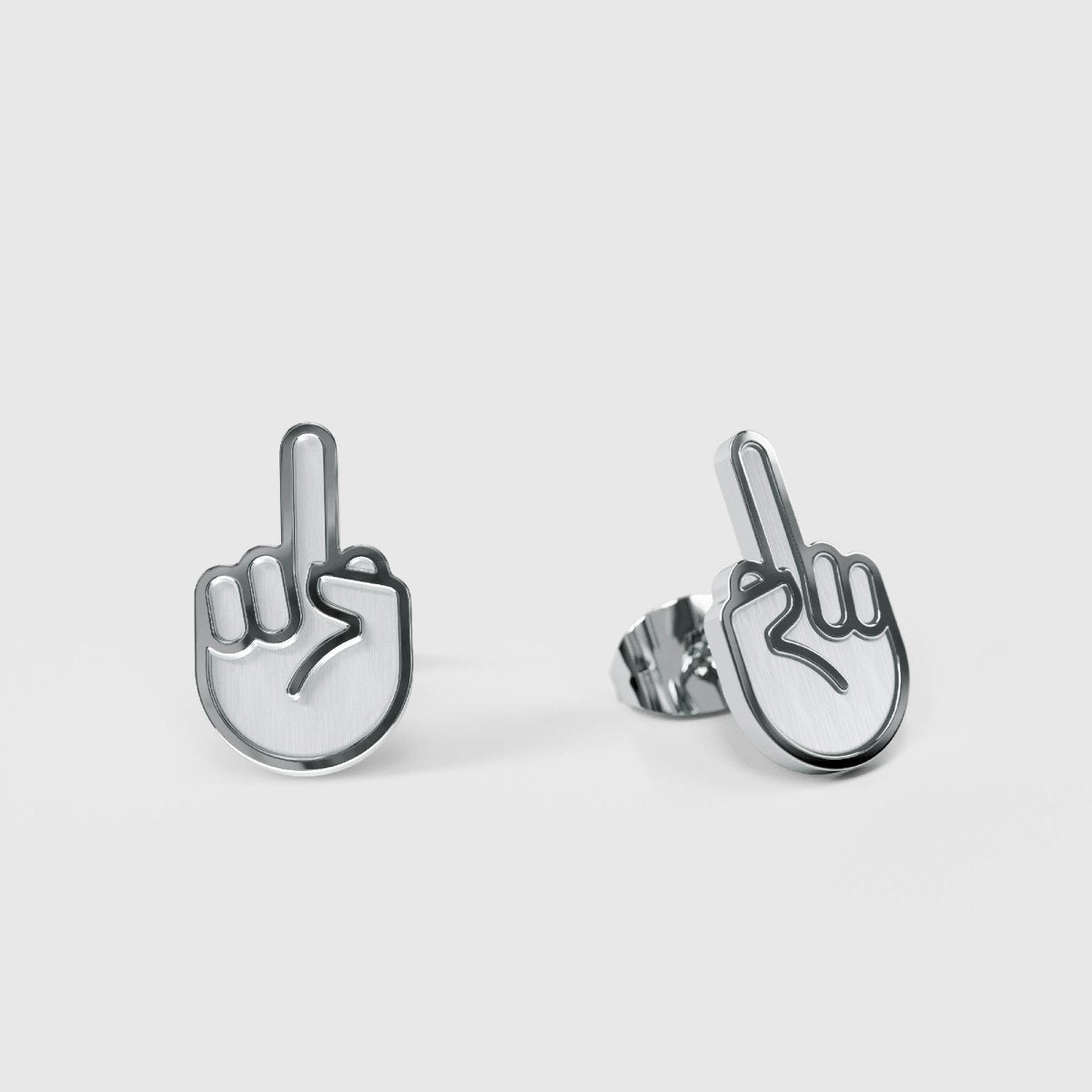 Ohrstecker + Halskette – silber – Mix and Match - fyngers
