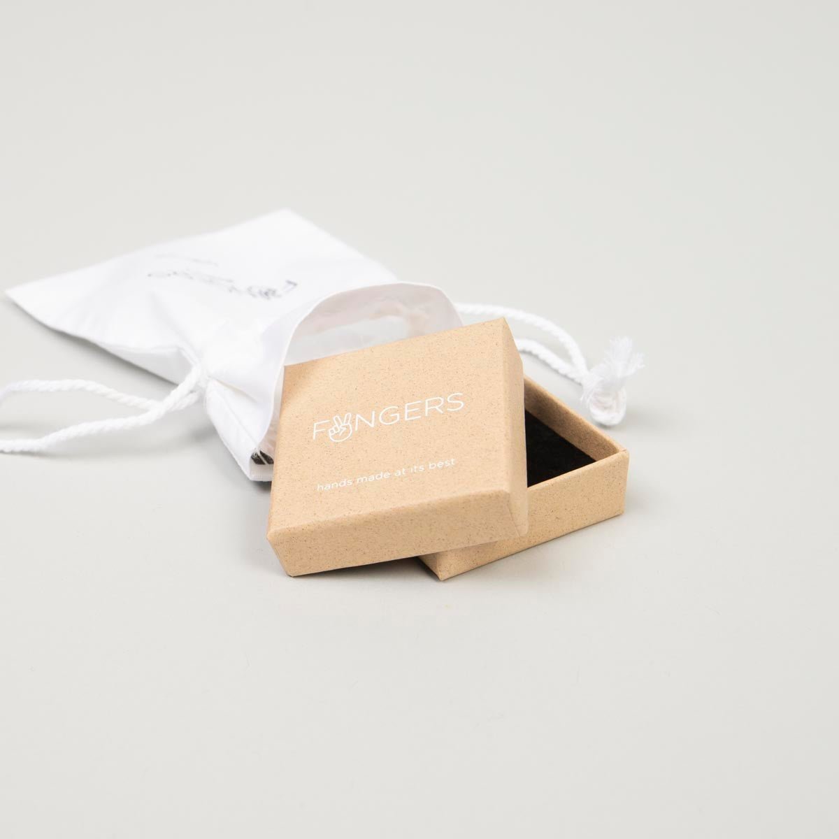 Ohrstecker + Halskette – silber – Mix and Match - fyngers