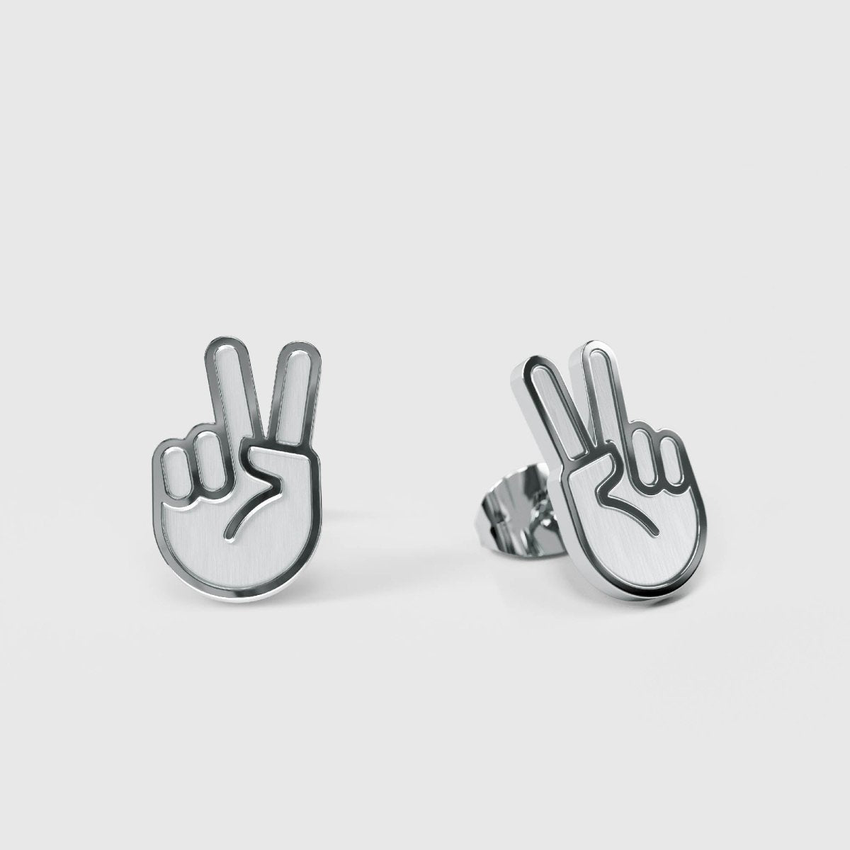 Ohrstecker – silber – Mix and Match - fyngers