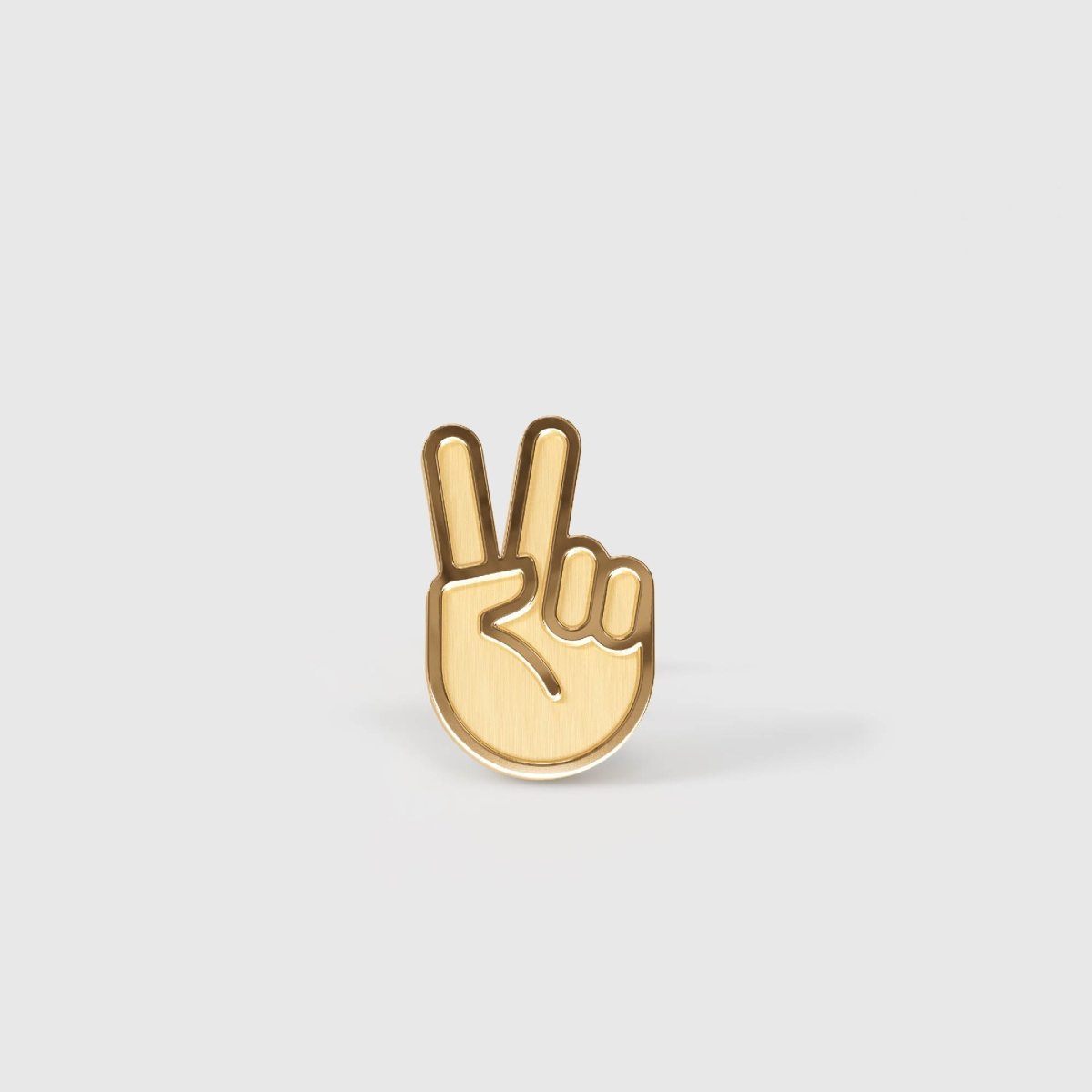 Peace – Ohrstecker – gold - fyngers