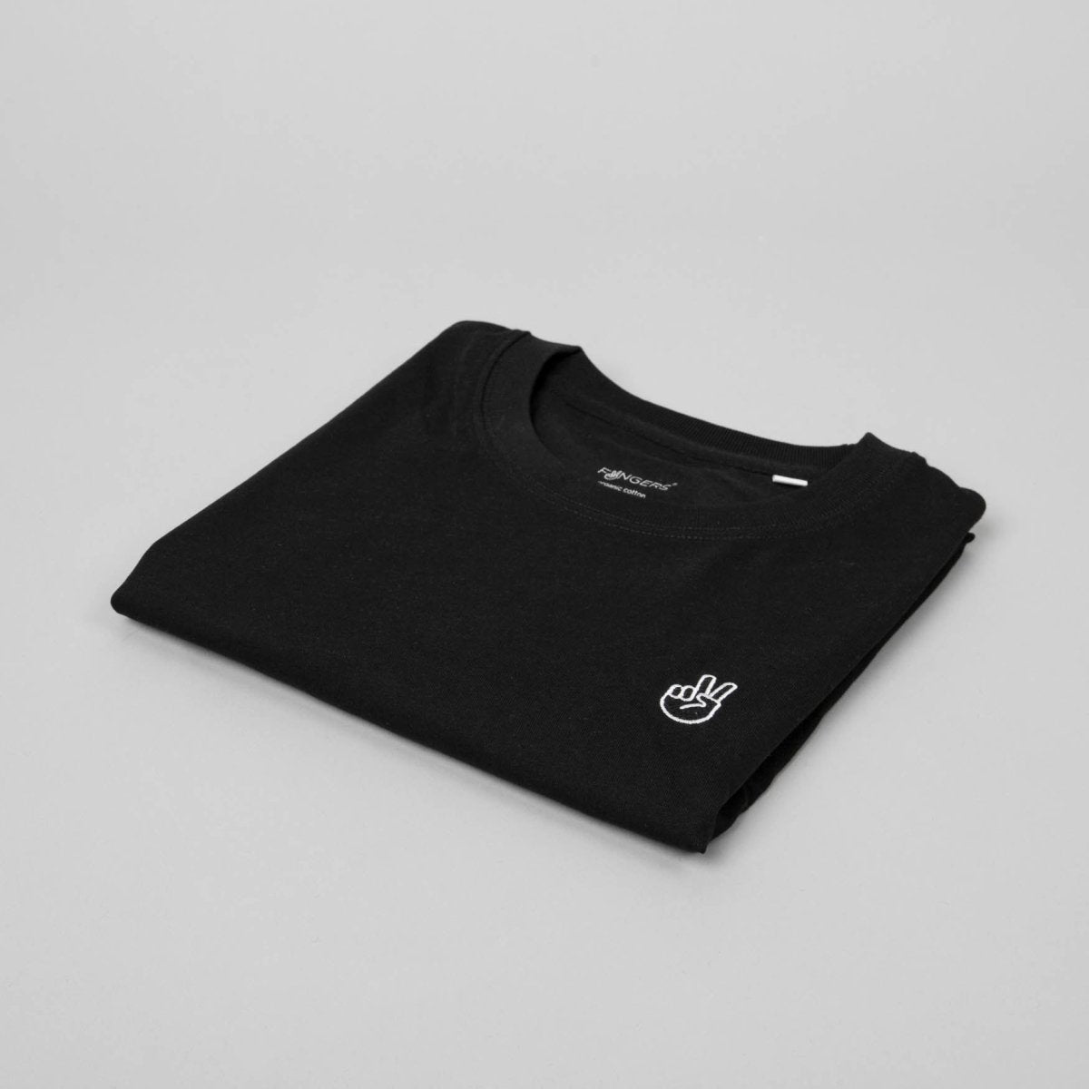 Peace – T-Shirt schwarz - fyngers