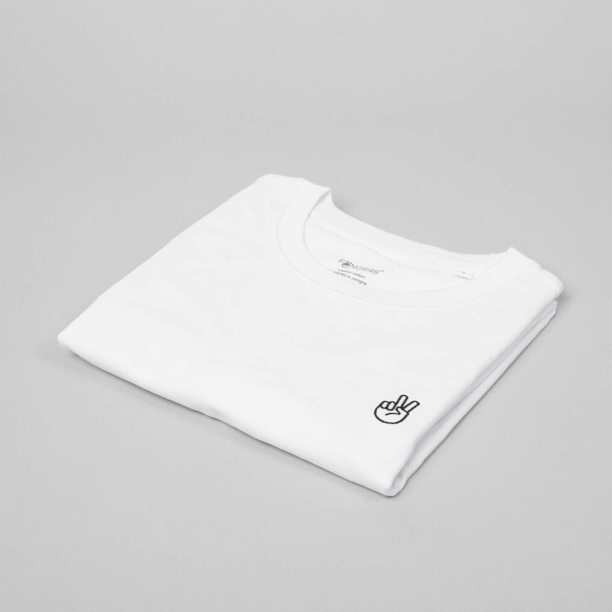 Peace – T-Shirt weiß - fyngers