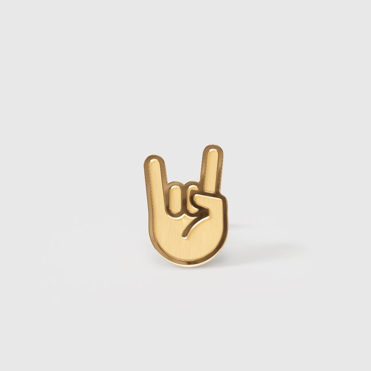 Rock ’n’ Roll – Ohrstecker – gold - fyngers