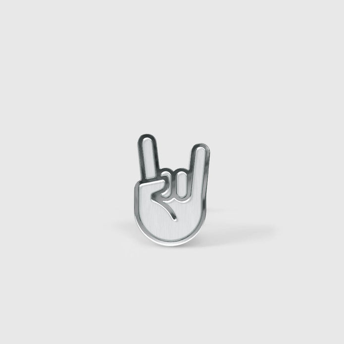 Rock ’n’ Roll – Ohrstecker – silber - fyngers