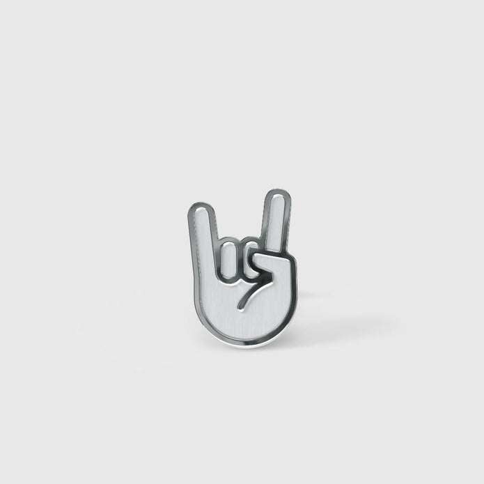 Rock ’n’ Roll – Ohrstecker – silber - fyngers