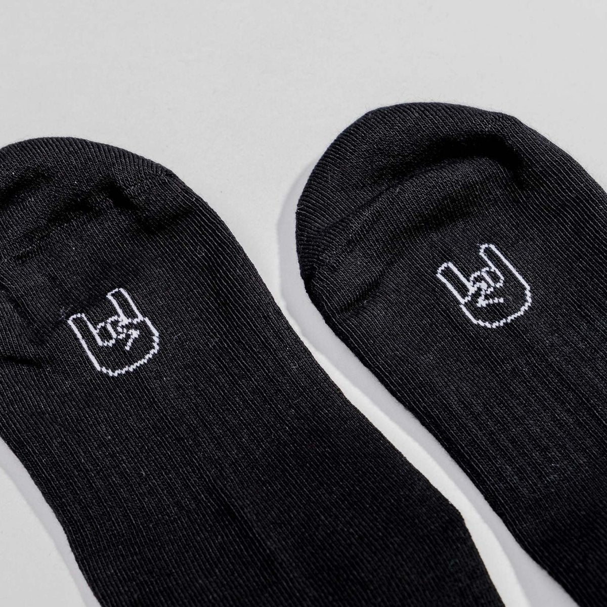 Rock ’n’ Roll - Sportsocken schwarz - fyngers