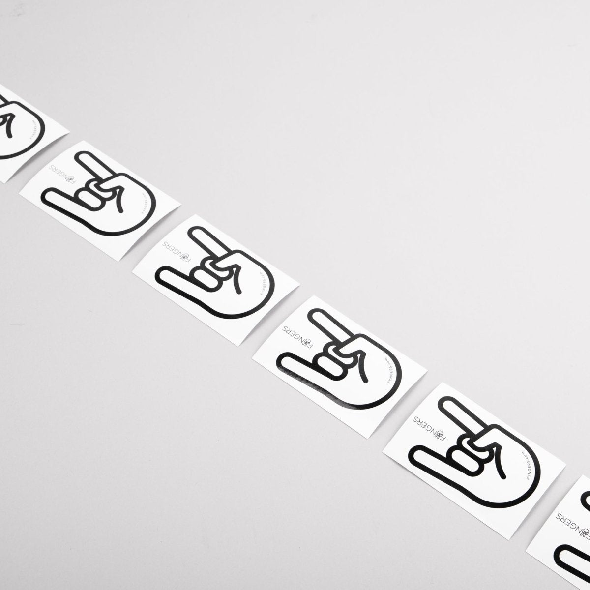 Rock ’n’ Roll – Sticker - fyngers
