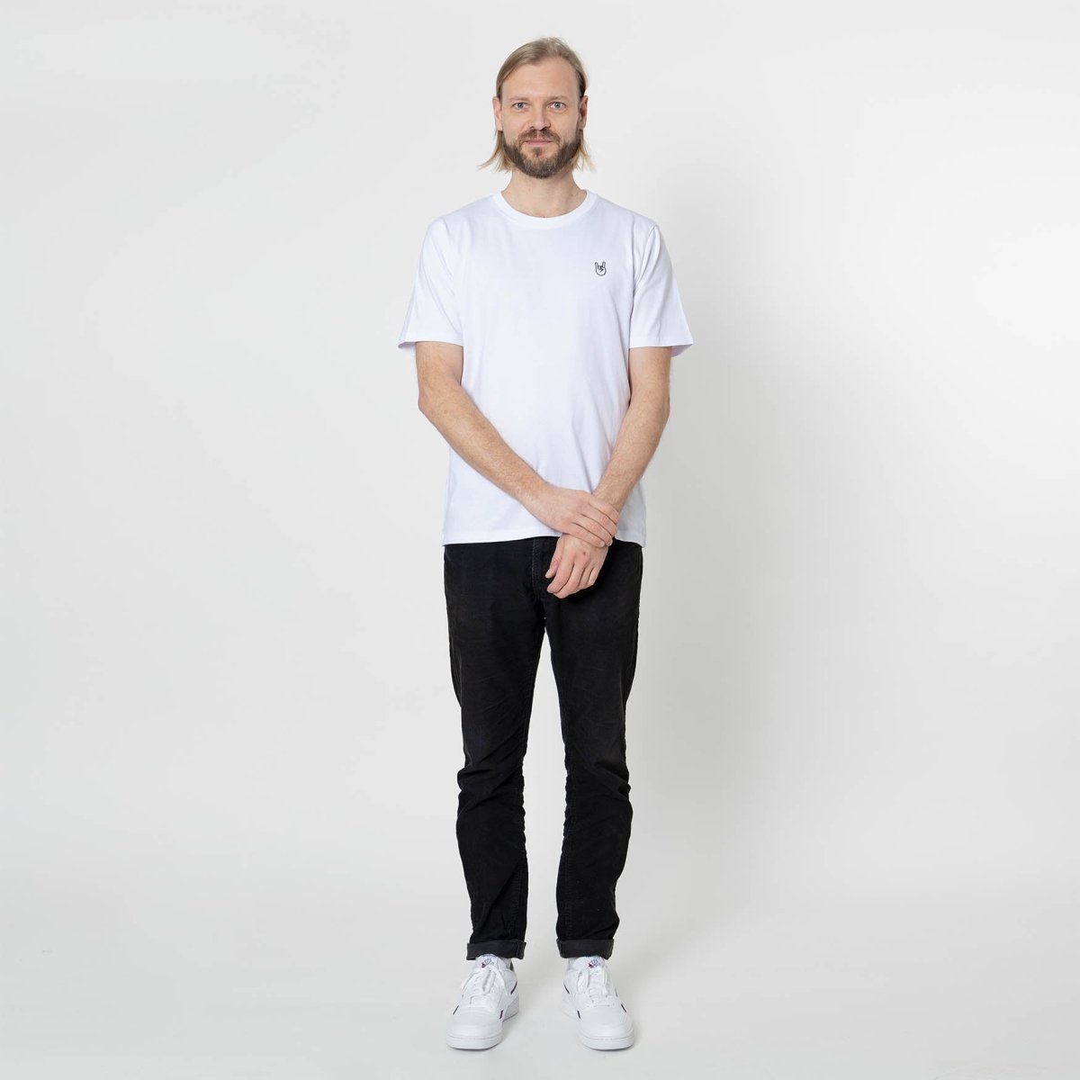 Rock ’n’ Roll – T-Shirt weiß - fyngers