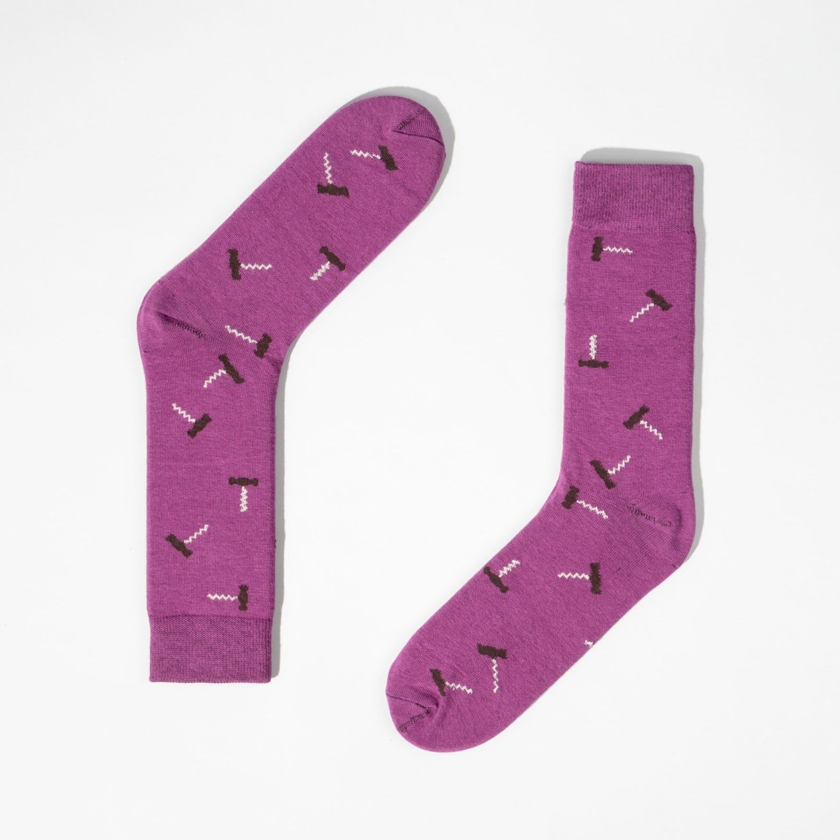 Sommelier Socks - purple - fyngers