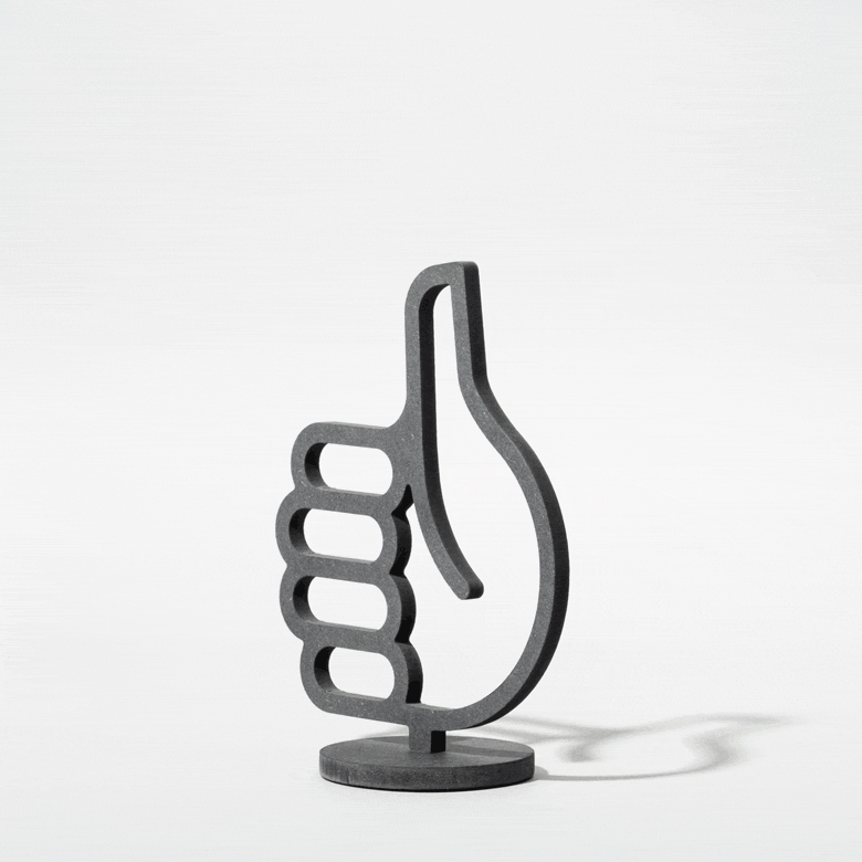 Thumbs up - Designobjekt S - fyngers